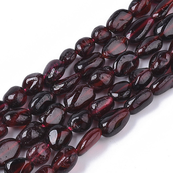 PandaHall Natural Garnet Beads Strands, Tumbled Stone, Nuggets, 6~10x5~7x2.5~5mm, Hole: 0.6mm, about 56~58pcs/strand, 15.94 inch(40.5cm)...
PandaHall Natural Garnet Beads Strands, Tumbled Stone, Nuggets, 6~10x5~7x2.5~5mm, Hole: 0.6mm, about 56~58pcs/strand, 15.94 inch(40.5cm)...