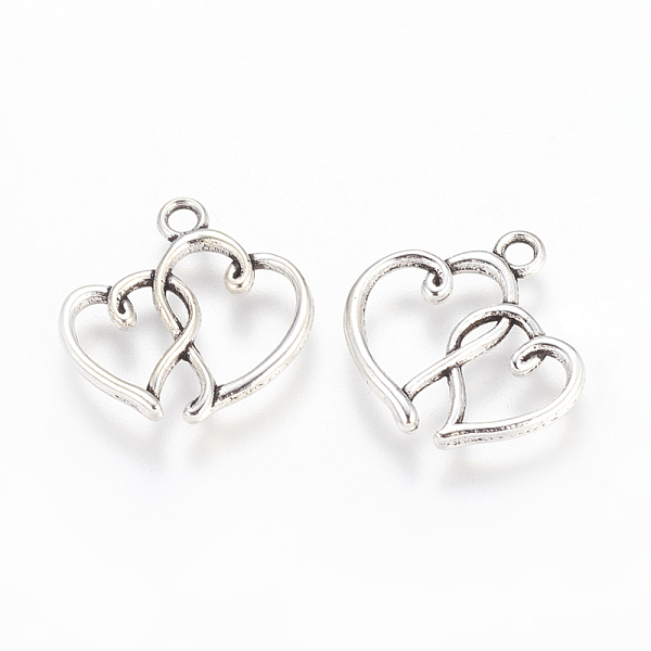 PandaHall Tibetan Style Alloy Pendants, Lead Free & Cadmium Free, Heart, Antique Silver, 20x19x2mm, Hole: 2mm Alloy Heart
PandaHall Tibetan Style Alloy Pendants, Lead Free & Cadmium Free, Heart, Antique Silver, 20x19x2mm, Hole: 2mm Alloy Heart