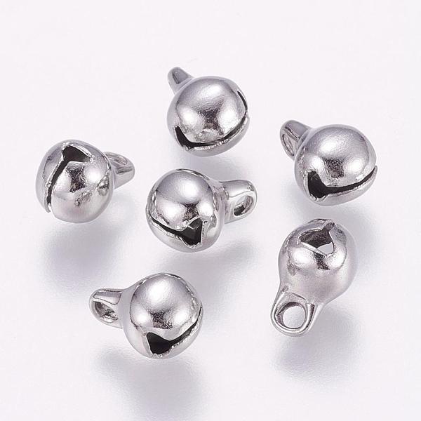 PandaHall 304 Stainless Steel Charms, Bell Shape, Stainless Steel Color, 11x8x8mm, Hole: 2mm 304 Stainless Steel Bell
PandaHall 304 Stainless Steel Charms, Bell Shape, Stainless Steel Color, 11x8x8mm, Hole: 2mm 304 Stainless Steel Bell