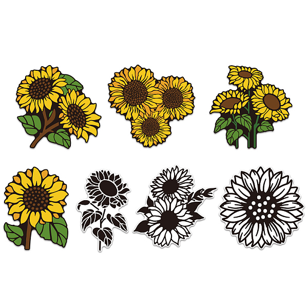PandaHall WADORN 7pcs Sunflower Car Decal Set, Waterproof Sunflower Decals for Vehicle Decoration Reflective Sunflower Blossom Stickers..., White
PandaHall WADORN 7pcs Sunflower Car Decal Set, Waterproof Sunflower Decals for Vehicle Decoration Reflective Sunflower Blossom Stickers..., White