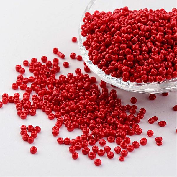 PandaHall 8/0 3mm Baking Paint Glass Seed Beads Loose Spacer Beads, Red, 3mm, Hole: 1mm, about 962pcs/50g Glass Red
PandaHall 8/0 3mm Baking Paint Glass Seed Beads Loose Spacer Beads, Red, 3mm, Hole: 1mm, about 962pcs/50g Glass Red