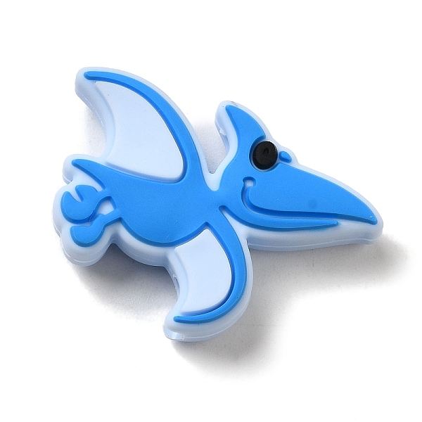 PandaHall Cartoon Dinosaur Food Grade Eco-Friendly Silicone Focal Beads, Chewing Beads For Teethers, DIY Teether Beads, Dodger Blue...
PandaHall Cartoon Dinosaur Food Grade Eco-Friendly Silicone Focal Beads, Chewing Beads For Teethers, DIY Teether Beads, Dodger Blue...