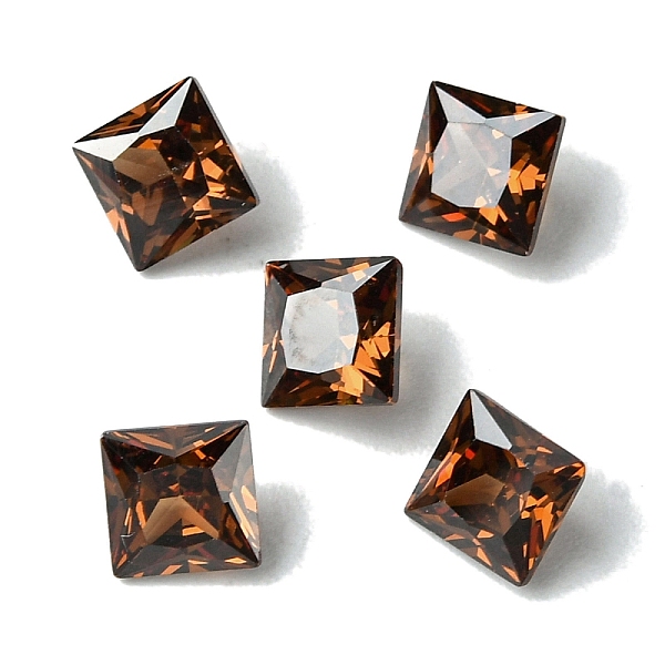 PandaHall Cubic Zirconia Cabochons, Point Back, Square, Sienna, 6x6x3mm Cubic Zirconia Square Brown
PandaHall Cubic Zirconia Cabochons, Point Back, Square, Sienna, 6x6x3mm Cubic Zirconia Square Brown