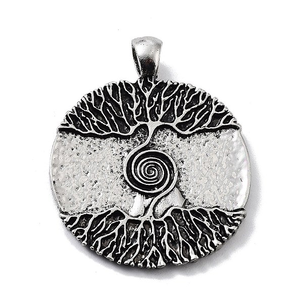 PandaHall Tibetan Style Alloy Pendants, Flat Round with Tree of Life, Antique Silver, 42x33.5x3mm, Hole: 4.5mm Alloy Flat Round
PandaHall Tibetan Style Alloy Pendants, Flat Round with Tree of Life, Antique Silver, 42x33.5x3mm, Hole: 4.5mm Alloy Flat Round