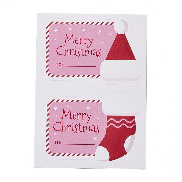 PandaHall Christmas Theme Self-Adhesive Stickers, for Party Decorative Presents, FireBrick, 128x92x0.2mm, sticker: 56x84mm, 2pcs/sheet Paper..., Red
PandaHall Christmas Theme Self-Adhesive Stickers, for Party Decorative Presents, FireBrick, 128x92x0.2mm, sticker: 56x84mm, 2pcs/sheet Paper..., Red