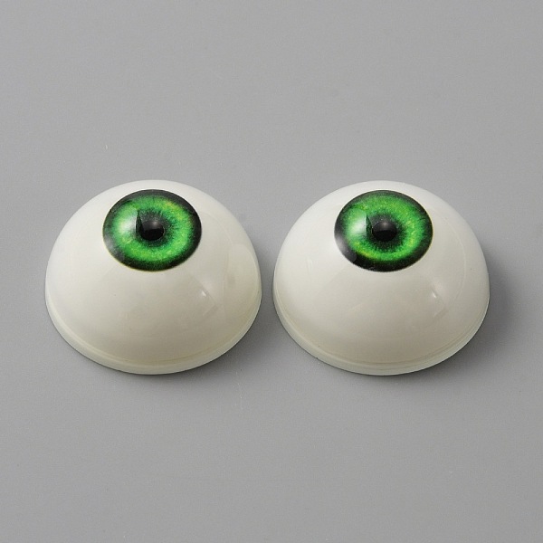PandaHall Plastic Craft Eyes, Hollow Eyeballs, Doll Making Accessories, Half Round, Lime Green, 32x18mm, Inner Diameter: 26mm Plastic Eye
PandaHall Plastic Craft Eyes, Hollow Eyeballs, Doll Making Accessories, Half Round, Lime Green, 32x18mm, Inner Diameter: 26mm Plastic Eye