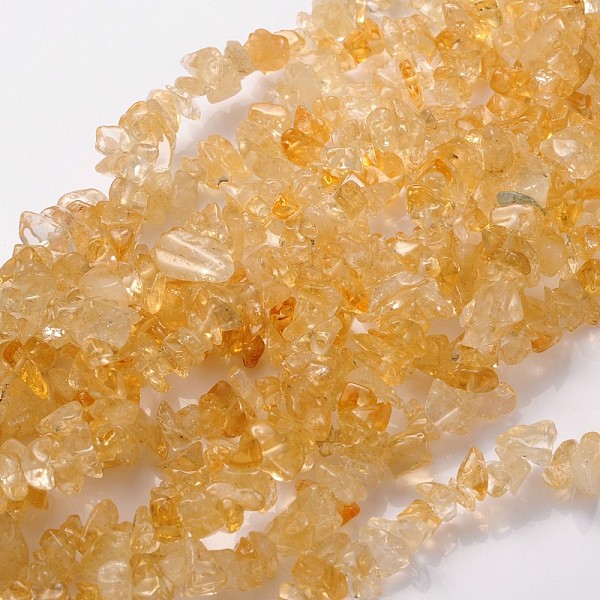 PandaHall Gemstone Beads Strands, Natural Citrine, Dyed & Heated, Chip, Yellow, 5~8x5mm, Hole: 0.3mm, 32 inch Citrine Chip Yellow
PandaHall Gemstone Beads Strands, Natural Citrine, Dyed & Heated, Chip, Yellow, 5~8x5mm, Hole: 0.3mm, 32 inch Citrine Chip Yellow