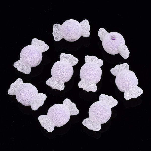 PandaHall Flocky Acrylic Beads, Bead in Bead, Candy, Lilac, 11.5x21.5x12mm, Hole: 2.5mm Acrylic Candy Purple
PandaHall Flocky Acrylic Beads, Bead in Bead, Candy, Lilac, 11.5x21.5x12mm, Hole: 2.5mm Acrylic Candy Purple