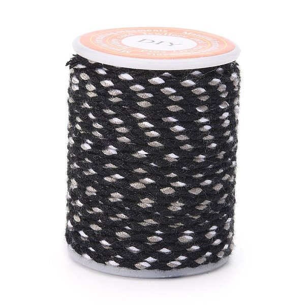 PandaHall 4-Ply Polycotton Cord Metallic Cord, Handmade Macrame Cotton Rope, for String Wall Hangings Plant Hanger, DIY Craft String..., Black
PandaHall 4-Ply Polycotton Cord Metallic Cord, Handmade Macrame Cotton Rope, for String Wall Hangings Plant Hanger, DIY Craft String..., Black