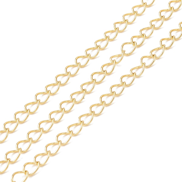 PandaHall Brass Curb Chains, Long-Lasting Plated, Soldered, with Spool, Cadmium Free & Lead Free, Real 18K Gold Plated, 5x3.8x0.6mm Brass
PandaHall Brass Curb Chains, Long-Lasting Plated, Soldered, with Spool, Cadmium Free & Lead Free, Real 18K Gold Plated, 5x3.8x0.6mm Brass