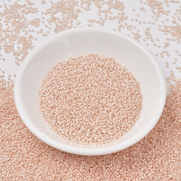 PandaHall MIYUKI Delica Beads, Cylinder, Japanese Seed Beads, 11/0, (DB1522) Matte Opaque Light Peach AB, 1.3x1.6mm, Hole: 0.8mm, about..., Orange
PandaHall MIYUKI Delica Beads, Cylinder, Japanese Seed Beads, 11/0, (DB1522) Matte Opaque Light Peach AB, 1.3x1.6mm, Hole: 0.8mm, about..., Orange