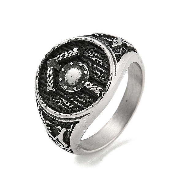 PandaHall 304 Stainless Steel Ring, Arrow, Inner Diameter: 19mm 304 Stainless Steel Arrow
PandaHall 304 Stainless Steel Ring, Arrow, Inner Diameter: 19mm 304 Stainless Steel Arrow