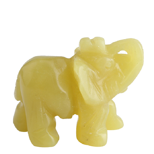 PandaHall Natural Lemon Jade Carved Healing Elephant Figurines, Reiki Stones Statues for Energy Balancing Meditation Therapy, 20x40x30mm...
PandaHall Natural Lemon Jade Carved Healing Elephant Figurines, Reiki Stones Statues for Energy Balancing Meditation Therapy, 20x40x30mm...