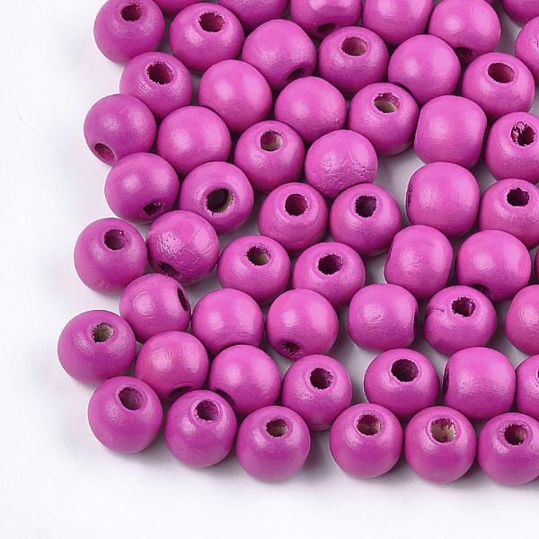 PandaHall Natural Wood Beads, Dyed, Round, Magenta, 14x13mm, Hole: 3.5~4.5mm, about 680pcs/500g Wood Round Pink
PandaHall Natural Wood Beads, Dyed, Round, Magenta, 14x13mm, Hole: 3.5~4.5mm, about 680pcs/500g Wood Round Pink