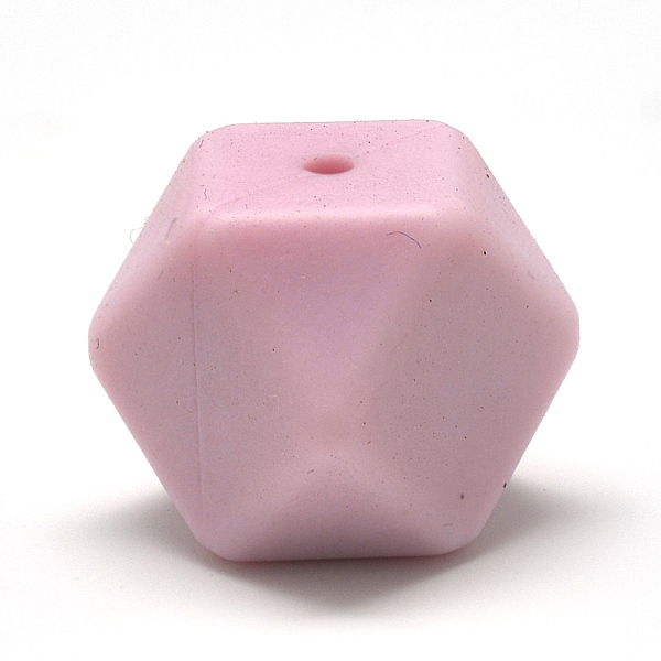 PandaHall Food Grade Eco-Friendly Silicone Beads, Chewing Beads For Teethers, DIY Nursing Necklaces Making, Faceted Cube, Pink, 17x17x17mm...
PandaHall Food Grade Eco-Friendly Silicone Beads, Chewing Beads For Teethers, DIY Nursing Necklaces Making, Faceted Cube, Pink, 17x17x17mm...