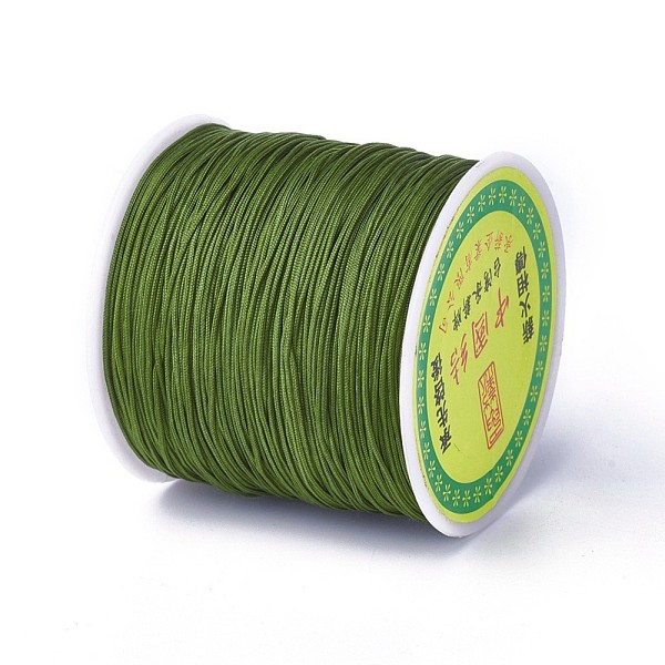 PandaHall Round String Thread Polyester Fibre Cords, Dark Olive Green, 0.8mm, about 109.36 yards(100m)/roll Polyester Green
PandaHall Round String Thread Polyester Fibre Cords, Dark Olive Green, 0.8mm, about 109.36 yards(100m)/roll Polyester Green