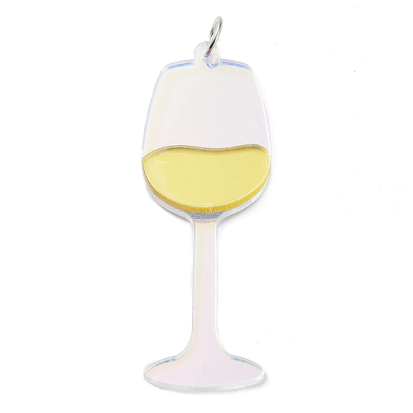 PandaHall Printed Acrylic Big Pendants, with Iron Jump Ring, Goblet, Light Khaki, 59x20x3mm, Hole: 5mm Acrylic Tableware
PandaHall Printed Acrylic Big Pendants, with Iron Jump Ring, Goblet, Light Khaki, 59x20x3mm, Hole: 5mm Acrylic Tableware