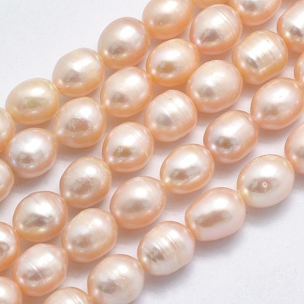 PandaHall Natural Cultured Freshwater Pearl Beads Strands, Rice, Sandy Brown, 9~11x8.5~9mm, Hole: 0.8mm, about 32pcs/strand, 13.78 inch...
PandaHall Natural Cultured Freshwater Pearl Beads Strands, Rice, Sandy Brown, 9~11x8.5~9mm, Hole: 0.8mm, about 32pcs/strand, 13.78 inch...