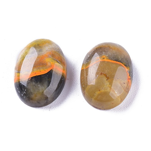 PandaHall Natural Bumblebee Jasper Cabochons, Oval, 18x13x6mm Bumblebee Jasper Oval
PandaHall Natural Bumblebee Jasper Cabochons, Oval, 18x13x6mm Bumblebee Jasper Oval