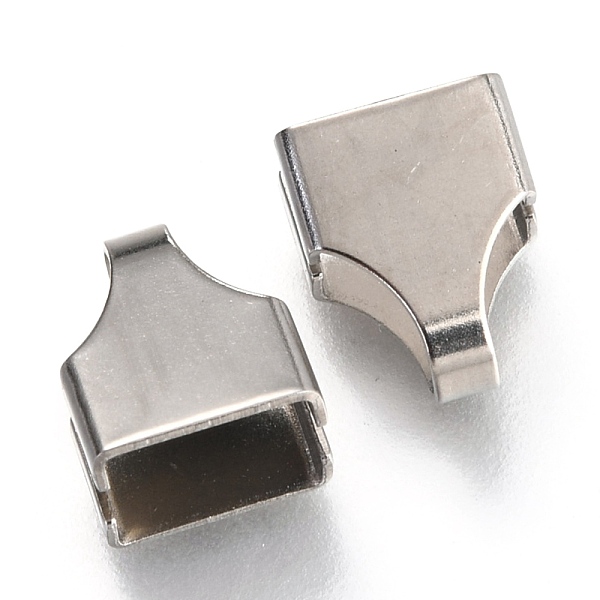 PandaHall 201 Stainless Steel Ribbon Crimp Ends, Stainless Steel Color, 9.2x7.5mm 201 Stainless Steel
PandaHall 201 Stainless Steel Ribbon Crimp Ends, Stainless Steel Color, 9.2x7.5mm 201 Stainless Steel