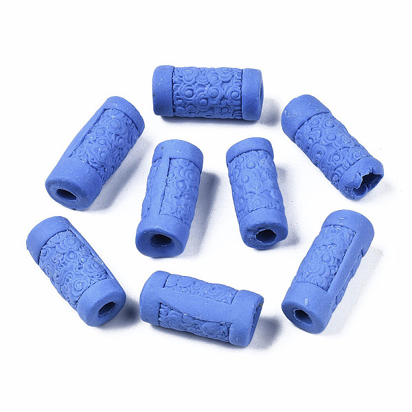 PandaHall Handmade Porcelain European Beads, Large Hole Beads, Column, Royal Blue, 11~12.5x23.5~28.5mm, Hole: 4mm Porcelain Column
PandaHall Handmade Porcelain European Beads, Large Hole Beads, Column, Royal Blue, 11~12.5x23.5~28.5mm, Hole: 4mm Porcelain Column