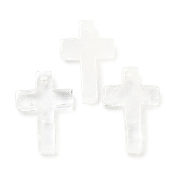 PandaHall Natural Quartz Crystal Pendants, Rock Crystal Cross Charms, 30.5x20x6mm, Hole: 1.4mm Quartz Crystal Cross
PandaHall Natural Quartz Crystal Pendants, Rock Crystal Cross Charms, 30.5x20x6mm, Hole: 1.4mm Quartz Crystal Cross