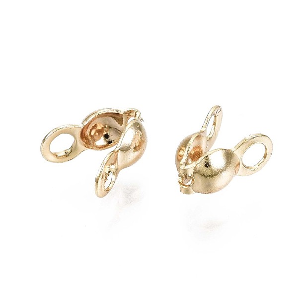 PandaHall Brass Bead Tips, Nickel Free, Calotte Ends, Clamshell Knot Cover, Real 18K Gold Plated, 6.5x3.5x3mm, Hole: 1.6mm Brass
PandaHall Brass Bead Tips, Nickel Free, Calotte Ends, Clamshell Knot Cover, Real 18K Gold Plated, 6.5x3.5x3mm, Hole: 1.6mm Brass