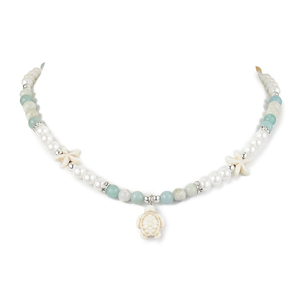 PandaHall Mixed Gemstone and Pearl Beads Necklaces, Turtle, Colorful, 16-1/2 inch(42cm) Mixed Stone Turtle
PandaHall Mixed Gemstone and Pearl Beads Necklaces, Turtle, Colorful, 16-1/2 inch(42cm) Mixed Stone Turtle