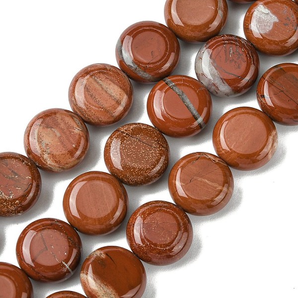 PandaHall Natural Red Jaseper Beads Strands, Flat Round, 12x6mm, Hole: 0.8mm, about 33pcs/strand, 15.55''(39.5cm) Red Jasper Flat Round
PandaHall Natural Red Jaseper Beads Strands, Flat Round, 12x6mm, Hole: 0.8mm, about 33pcs/strand, 15.55''(39.5cm) Red Jasper Flat Round