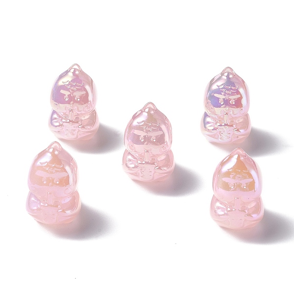 PandaHall UV Plating Rainbow Iridescent Acrylic Beads, Dinosaur, Pink, 22x15x20.5mm, Hole: 3.5mm Acrylic Dinosaur Pink
PandaHall UV Plating Rainbow Iridescent Acrylic Beads, Dinosaur, Pink, 22x15x20.5mm, Hole: 3.5mm Acrylic Dinosaur Pink