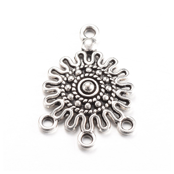 PandaHall Tibetan Style Alloy Chandelier Components Links, Flat Round, Cadmium Free & Lead Free, Antique Silver, 26.5x19x3.5mm, Hole...
PandaHall Tibetan Style Alloy Chandelier Components Links, Flat Round, Cadmium Free & Lead Free, Antique Silver, 26.5x19x3.5mm, Hole...