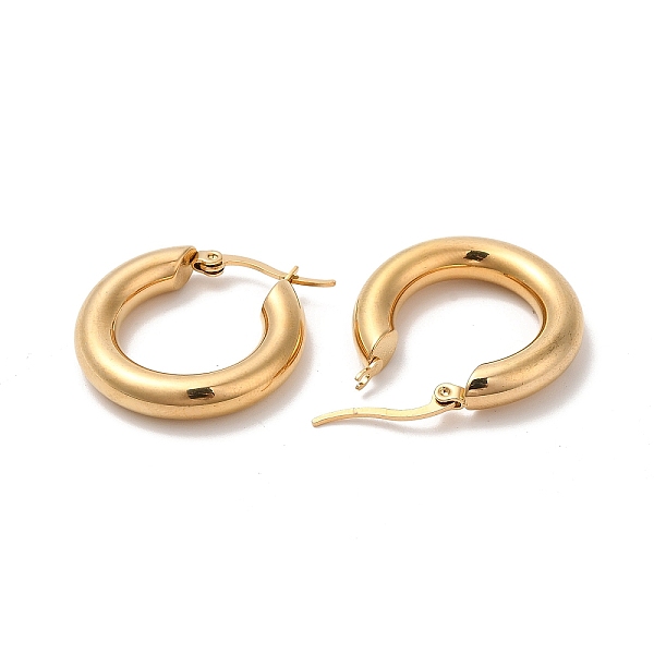 PandaHall Vacuum Plating 304 Stainless Steel Huggie Hoop Earrings for Women, Golden, 28.5x25.5x5mm 304 Stainless Steel
PandaHall Vacuum Plating 304 Stainless Steel Huggie Hoop Earrings for Women, Golden, 28.5x25.5x5mm 304 Stainless Steel