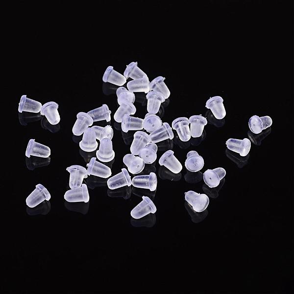 PandaHall Plastic Ear Nuts, Earring Backs, Clutch Stopper for Stud Earrings, Clear, 6x5x4mm, Hole: 0.5mm Plastic
PandaHall Plastic Ear Nuts, Earring Backs, Clutch Stopper for Stud Earrings, Clear, 6x5x4mm, Hole: 0.5mm Plastic