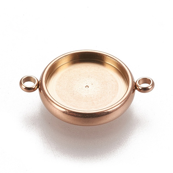 PandaHall Ion Plating(IP) 304 Stainless Steel Links Connectors Settings, Plain Edge Bezel Cups, Flat Round, Rose Gold, Tray: 12mm...
PandaHall Ion Plating(IP) 304 Stainless Steel Links Connectors Settings, Plain Edge Bezel Cups, Flat Round, Rose Gold, Tray: 12mm...