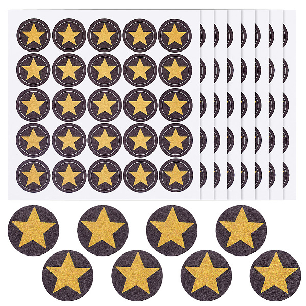 PandaHall PVC Plastic Waterproof Stickers, Dot Round Self-adhesive Decals, for Helmet, Laptop, Cup, Suitcase Decor, Star Pattern, 195x195mm...
PandaHall PVC Plastic Waterproof Stickers, Dot Round Self-adhesive Decals, for Helmet, Laptop, Cup, Suitcase Decor, Star Pattern, 195x195mm...