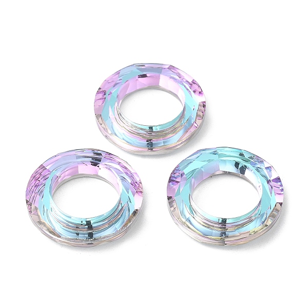 PandaHall Electroplate Glass Linking Rings, Crystal Cosmic Ring, Prism Ring, Faceted, Back Plated, Round Ring, Violet, 30x6.5mm, Inner..., Purple
PandaHall Electroplate Glass Linking Rings, Crystal Cosmic Ring, Prism Ring, Faceted, Back Plated, Round Ring, Violet, 30x6.5mm, Inner..., Purple