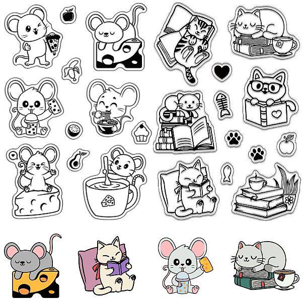 PandaHall Custom Wall Theme PVC Plastic Clear Stamps, for DIY Scrapbooking, Photo Album Decorative, Cards Making, Cat Shape, 160x110mm...
PandaHall Custom Wall Theme PVC Plastic Clear Stamps, for DIY Scrapbooking, Photo Album Decorative, Cards Making, Cat Shape, 160x110mm...