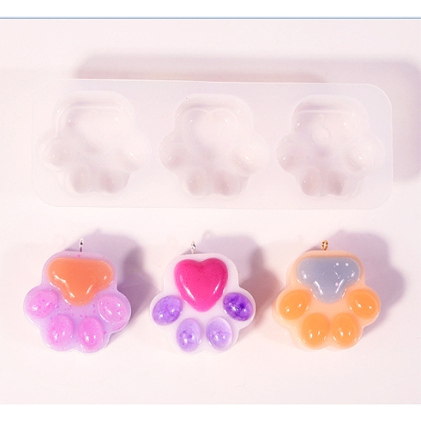 PandaHall Silicone Molds, Pendant Casting Molds, for UV Resin, Epoxy Resin Craft Making, Paw Print, Paw Print, 47x133x21mm Silicone Paw..., White
PandaHall Silicone Molds, Pendant Casting Molds, for UV Resin, Epoxy Resin Craft Making, Paw Print, Paw Print, 47x133x21mm Silicone Paw..., White