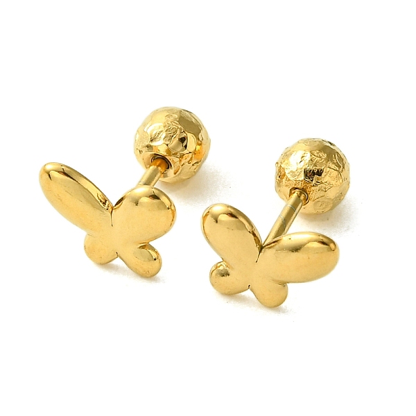 PandaHall Ion Plating(IP) 304 Stainless Steel Ear Studs, Butterfly, Golden, 7.5x9.5mm 304 Stainless Steel Butterfly
PandaHall Ion Plating(IP) 304 Stainless Steel Ear Studs, Butterfly, Golden, 7.5x9.5mm 304 Stainless Steel Butterfly