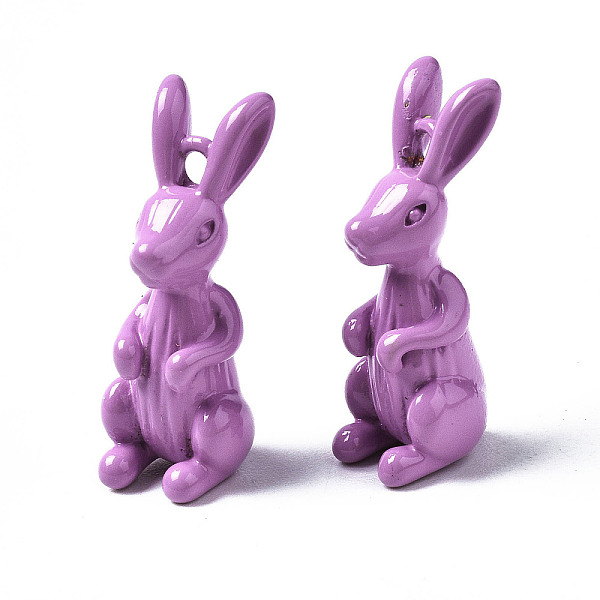 PandaHall Spray Painted Brass Pendants, Rabbit, Medium Orchid, 19.5x8x8mm, Hole: 1.5mm Brass Rabbit
PandaHall Spray Painted Brass Pendants, Rabbit, Medium Orchid, 19.5x8x8mm, Hole: 1.5mm Brass Rabbit