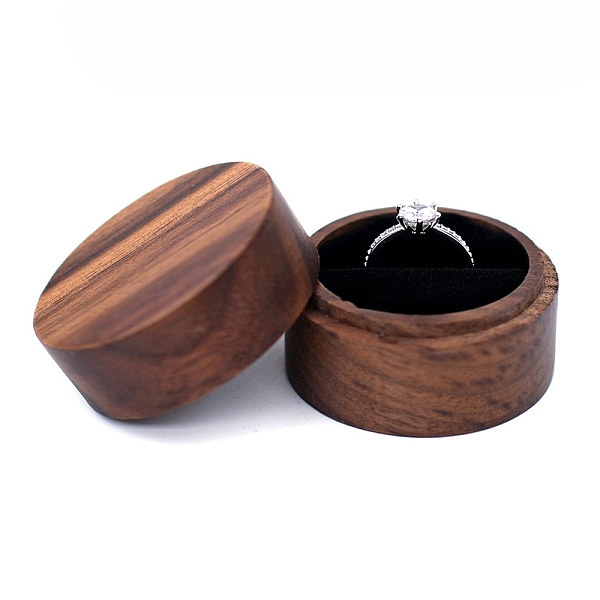 PandaHall Round Wood Ring Storage Boxes, Wooden Wedding Ring Gift Case with Velvet Inside, for Wedding, Valentine's Day, Black, 5x3.5cm Wood...
PandaHall Round Wood Ring Storage Boxes, Wooden Wedding Ring Gift Case with Velvet Inside, for Wedding, Valentine's Day, Black, 5x3.5cm Wood...