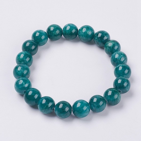 PandaHall Natural Yellow Jade Beaded Stretch Bracelet, Dyed, Round, Dark Green, 2 inch(5cm), Beads: 6mm Jade Green
PandaHall Natural Yellow Jade Beaded Stretch Bracelet, Dyed, Round, Dark Green, 2 inch(5cm), Beads: 6mm Jade Green