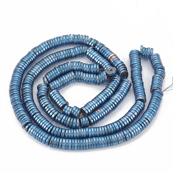 PandaHall Electroplate Non-magnetic Synthetic Hematite Beads Strands, Disc/Flat Round, Blue Plated, 4x1mm, Hole: 1mm, about...
PandaHall Electroplate Non-magnetic Synthetic Hematite Beads Strands, Disc/Flat Round, Blue Plated, 4x1mm, Hole: 1mm, about...
