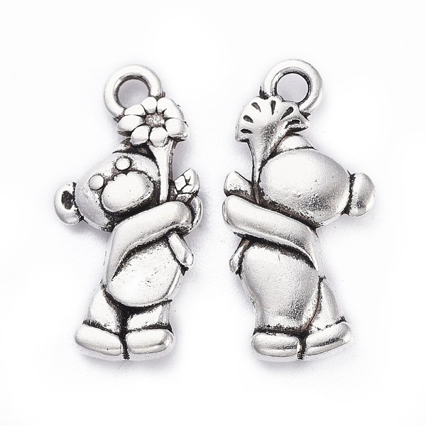PandaHall Tibetan Style Zinc Alloy Pendants, Cadmium Free & Lead Free, Bear, Antique Silver, 19x9x3mm, Hole: 2mm Alloy Bear
PandaHall Tibetan Style Zinc Alloy Pendants, Cadmium Free & Lead Free, Bear, Antique Silver, 19x9x3mm, Hole: 2mm Alloy Bear