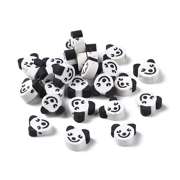 PandaHall Handmade Polymer Clay Beads, Panda, White, 8~11x9.5~12x5mm, Hole: 2mm Polymer Clay Panda White
PandaHall Handmade Polymer Clay Beads, Panda, White, 8~11x9.5~12x5mm, Hole: 2mm Polymer Clay Panda White