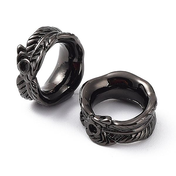 PandaHall Rack Plating Brass Connector Rhinestone Settings, Linking Rings, Lead Free & Cadmium Free, Long-Lasting Plated, Feather, Gunmetal...
PandaHall Rack Plating Brass Connector Rhinestone Settings, Linking Rings, Lead Free & Cadmium Free, Long-Lasting Plated, Feather, Gunmetal...