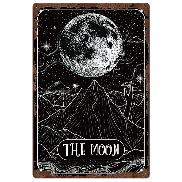 PandaHall Vintage Metal Tin Sign, Iron Wall Decor for Bars, Restaurants, Cafes Pubs, Rectangle, Moon, 300x200x0.5mm Iron Moon
PandaHall Vintage Metal Tin Sign, Iron Wall Decor for Bars, Restaurants, Cafes Pubs, Rectangle, Moon, 300x200x0.5mm Iron Moon