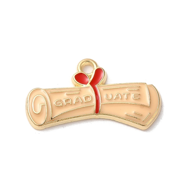 PandaHall Graduation Season Alloy Enamel Pendants, Golden, Reel with Word Graduate, 14x20x2mm, Hole: 1.8mm Alloy+Enamel Others
PandaHall Graduation Season Alloy Enamel Pendants, Golden, Reel with Word Graduate, 14x20x2mm, Hole: 1.8mm Alloy+Enamel Others