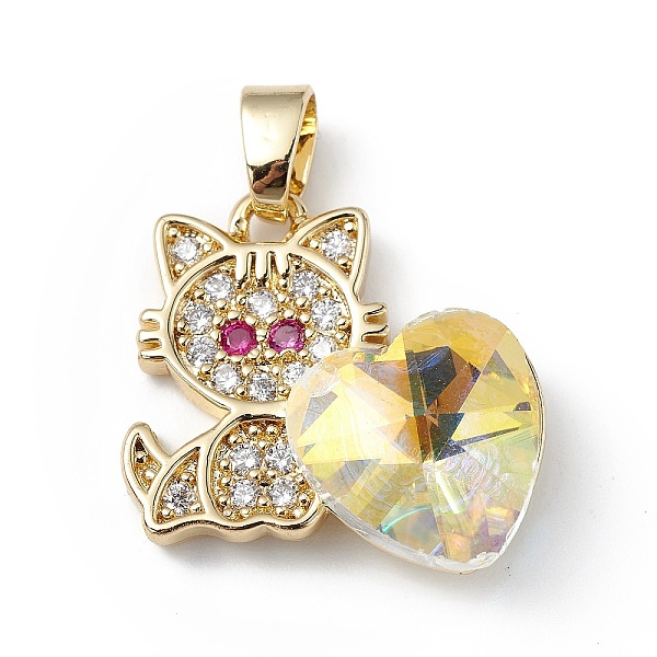 PandaHall Real 18K Gold Plated Rack Plating Brass Micro Pave Cubic Zirconia Pendants, with Glass, Long-Lasting Plated, Cadmium Free & Lead..., White
PandaHall Real 18K Gold Plated Rack Plating Brass Micro Pave Cubic Zirconia Pendants, with Glass, Long-Lasting Plated, Cadmium Free & Lead..., White