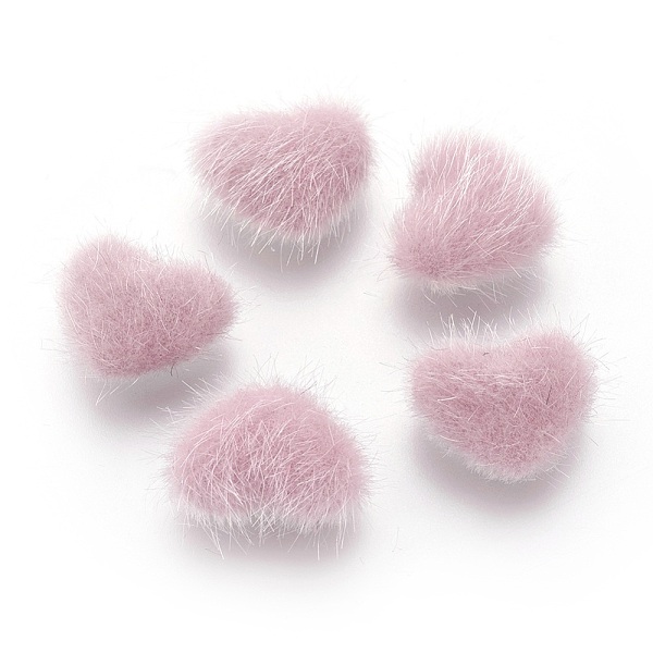 PandaHall Faux Mink Fur Covered Cabochons, with Alloy Bottom, Heart, Silver Color Plated, Pink, 14x17x6.5mm Alloy+Fibre Heart Pink
PandaHall Faux Mink Fur Covered Cabochons, with Alloy Bottom, Heart, Silver Color Plated, Pink, 14x17x6.5mm Alloy+Fibre Heart Pink